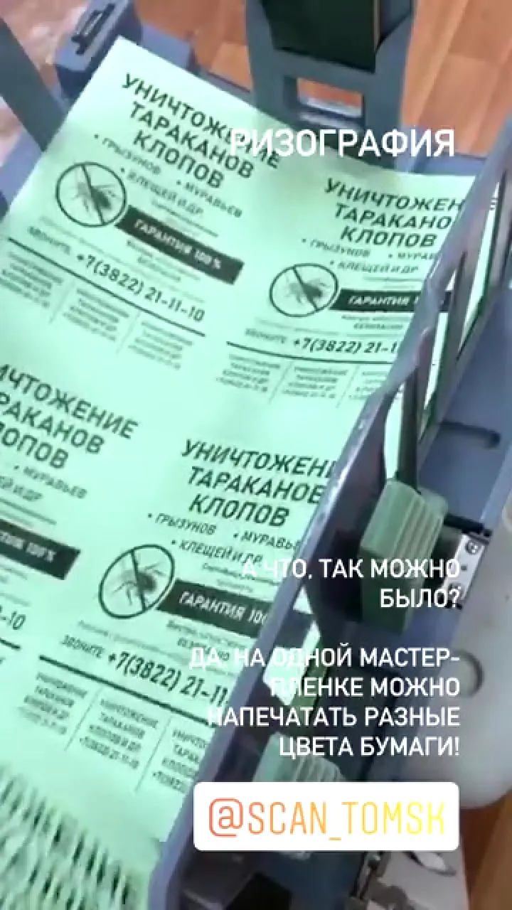 Ризография цветная Ризография цветная